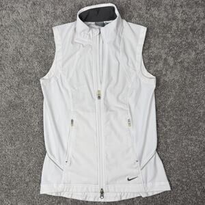 Vintage Nike Golf Tour Performance Breathable Running Vest Womens White S